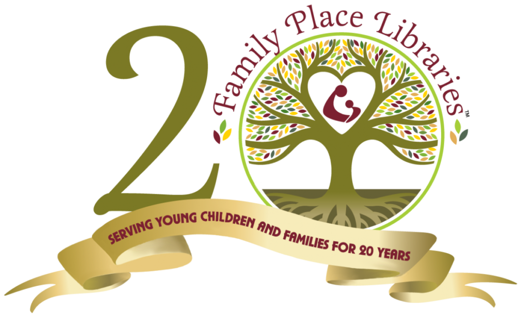family place libraries 20 years logo